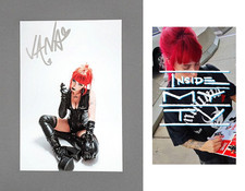 VANA Yvonne Winckel SIGNED 4x6" PHOTO music TRIAL & TERROR autograph COA