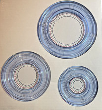Creative Memories Custom Cutting System 3Circle Cutting Pattern, Sizing Template