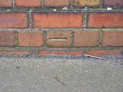Photo 6x4 OS benchmark - Sutton, railway bridge parapet Shrewsbury An OS  c2017