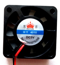 4015 DC5V Cooling Fan 2-Pin Micro Fan 1.5"x1.5"x0.375" 40x 40 x 10mm