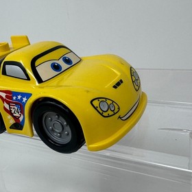 Lego DUPLO Disney Pixar Cars Jeff Gorvette Car Vehicle Figure Yellow #24 Racer