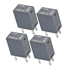 4-Pack Car AC Relay 13500114/8385 12V DC 40A 4-Pin High-Power Automotive Relay