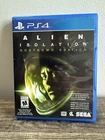 Alien: Isolation - Nostromo Edition (PS4 PlayStation 4, 2014) CIB COMPLETE