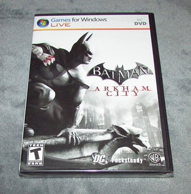 Batman: Arkham City (PC, DVD, 2013) Brand New / Fast Shipping