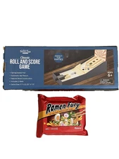 Tabletop Roll And Score Game and Ramen Fury Card Game Bundle