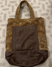 Small Vintage Boho Carpet Bag Tapestry Tote Shoulder Bag