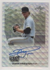 2019 Leaf Metal Draft 1990 Throwback Silver Wave 13/30 Quinn Priester Auto 01x1