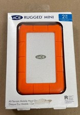 LaCie RUGGED MINI 2TB EXTERNAL HARD DRIVE (LAC9000298) BRAND NEW SEALED.