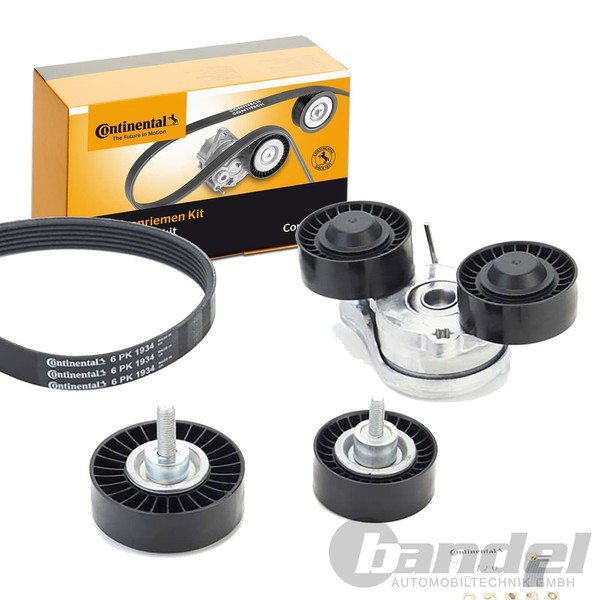 Conti Keilrippenriemensatz Passend FüR Jaguar E-PACE F-PACE F-TYPE XE XF Land-image