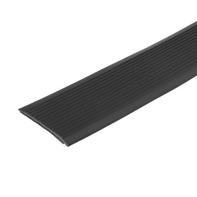 3.2Ft Stair Nosing, 4cm PVC Self Adhesive Step Edges Protector, Black