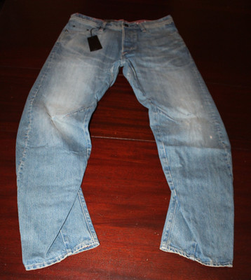 mens G-STAR RAW arc 3D jeans 32x32 nwt $250 dark antique faded niagara wash