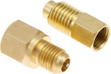 R12 R22 to R134a Adapters, R134A Refrigerant Tank/Vacuum Pump Port Connection...