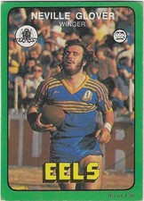 1978 Nrl Rugby League Scanlens (83) Neville GLOVER Eels