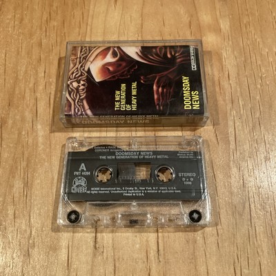 Doomsday News CASSETTE TAPE 1st US issue coroner deathrow voivod celtic frost