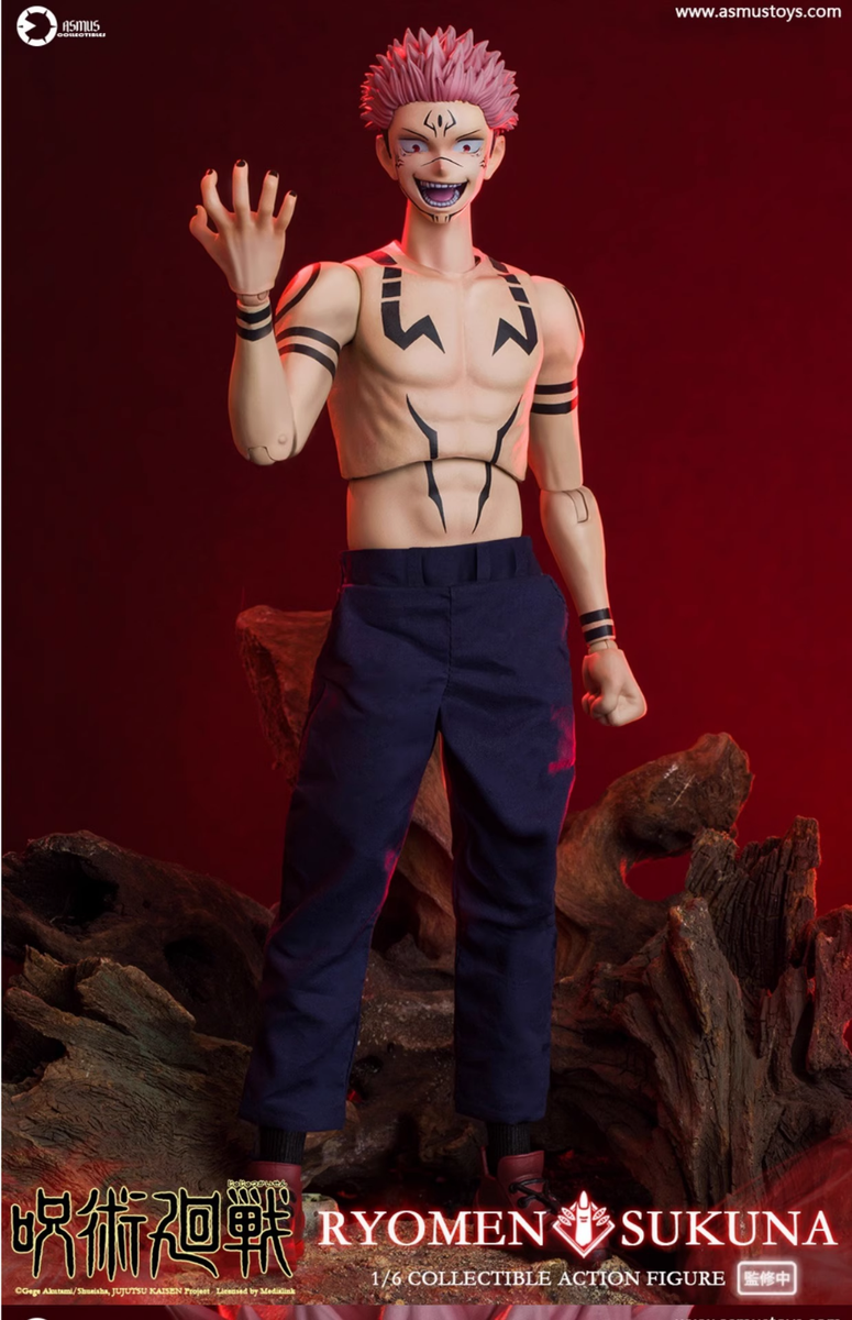 2024 AW 新品 Syuman シュウマン ベスト Asmus Jujutsu Kaisen Ryomen Sukuna 1/6 Action Figure Deluxe Ver