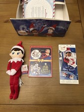 Elf On A Shelf Plushee Pals Snuggler Doll + DVD + Claus Couture Slumber Set NEW✅