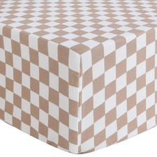 Fitted Crib Sheets for Boys Girls, Muslin Baby Sheet Fits Standard Toddler