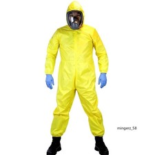 Tuta cosplay bianca Breaking Bad Walter accessorio festa di Natale regalo uniforme