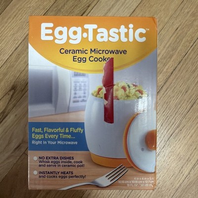 As Seen On TV Egg-Tastic Microwave Egg Cooker and Poacher New In The Box