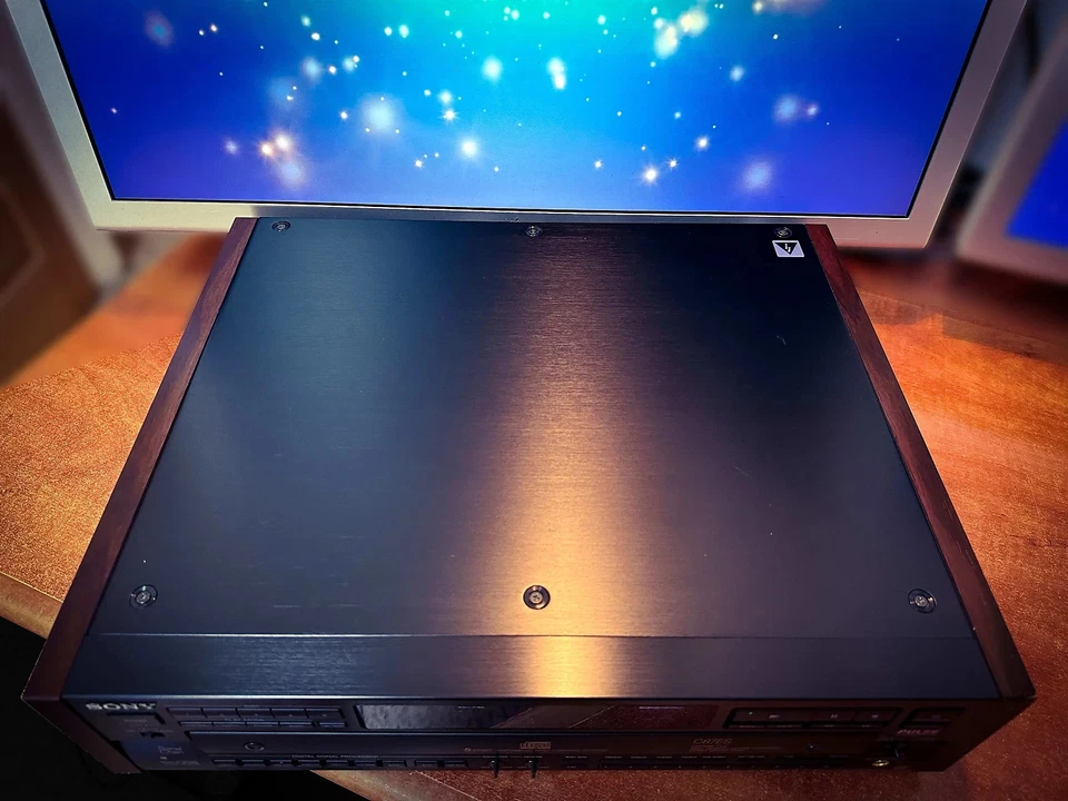 SONY CDP-C87ES 🌈RaRe🌈 Vintage Premium ES 5 CD Tray CD Deck - Image 4 of 4