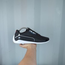 UK 8.5 -  Puma BMW Drift Cat 8 Black Mens Shoes Trainers 339934-03