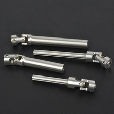 1pcs 94/114MM Metal Steel Drive Shaft Fit for 1/10 RC Car SCX10 Generation 1/2/3