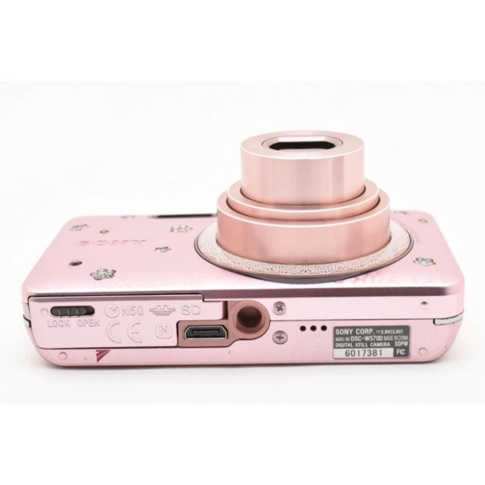 SONY Cyber-shot　DSC-W570D ピンク Sony Cyber-Shot DSC-W570D 16.1MP digital camera Pink/Silver