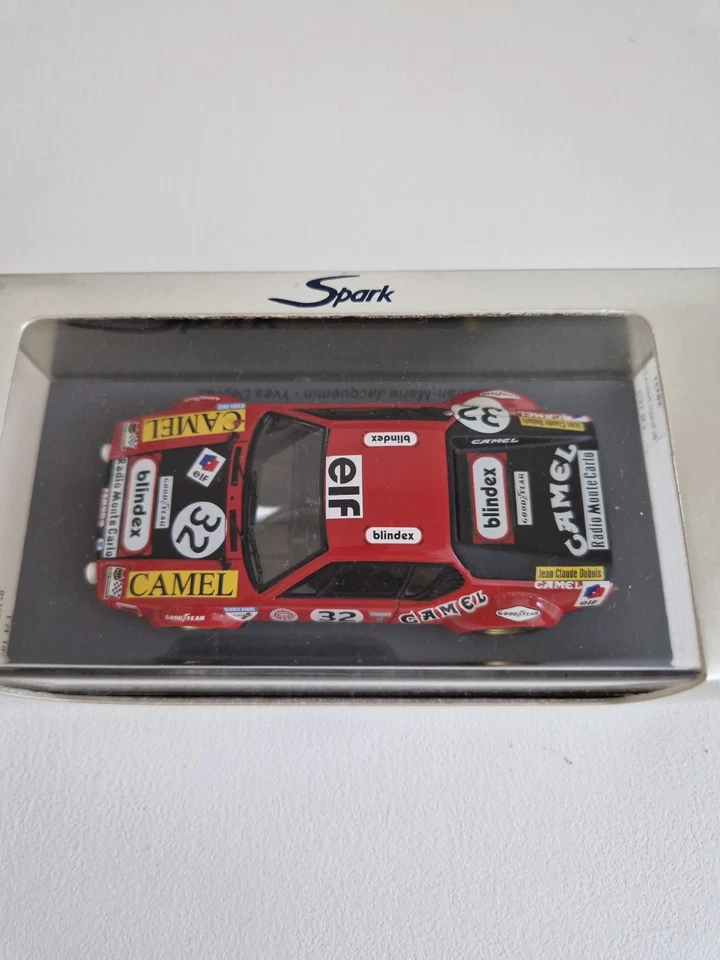 Spark De Tomaso Pantera #32 24h Le Mans 1972 S0523 1/43 Camel LM - Photo 4/4