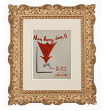 Georges ROCHER (1927-1984) PROJET ORIGINAL PUB BOISSON COINTREAU VERS 1950 (49)