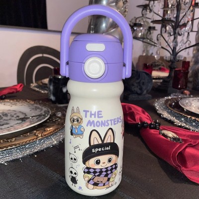 purple  water drinking bottle kids cute tumbler NEW IN BOX FREE SHIPPING