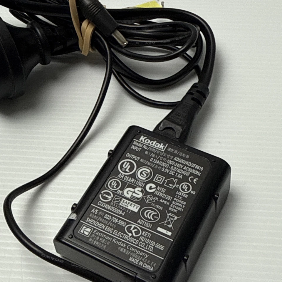 Kodak Digital Camera EasyShare V603 6.1MP Black Tested Working - Image 2 of 4