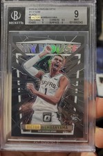 2023-24 OPTIC BASKETBALL MY HOUSE BLACK 1/1 VICTOR WEMBANYAMA RC BGS 9 #6