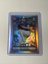 2026 Bowman Chrome Trey Yesavage Red Rookie Refractor RC #41 BLUE JAYS