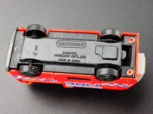 Matchbox Snorkel Fire Truck 1982 1:64 - Picture 7 of 7