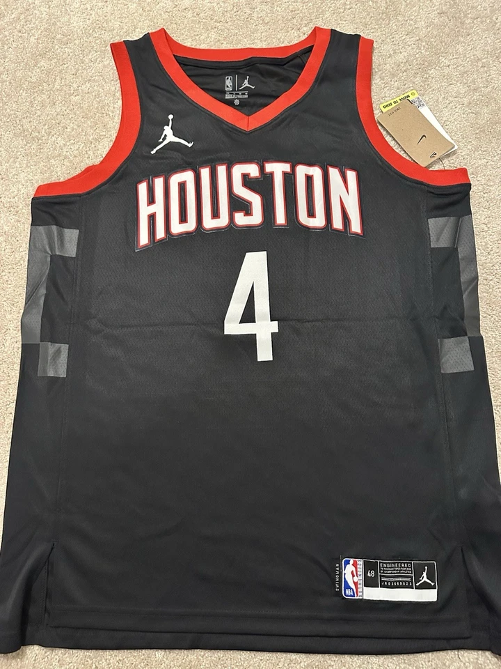 Jalen Green Signed Houston Rockets Jersey PSA COA Autograph Large - Image 2 of 3