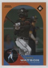 2022 Bowman Chrome Ascensions Orange Refractor 25/25 Kahlil Watson #BA-4 7i6