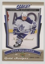 2007-08 Upper Deck MVP Gold Scripts 94/100 Kyle Wellwood #175 0f8