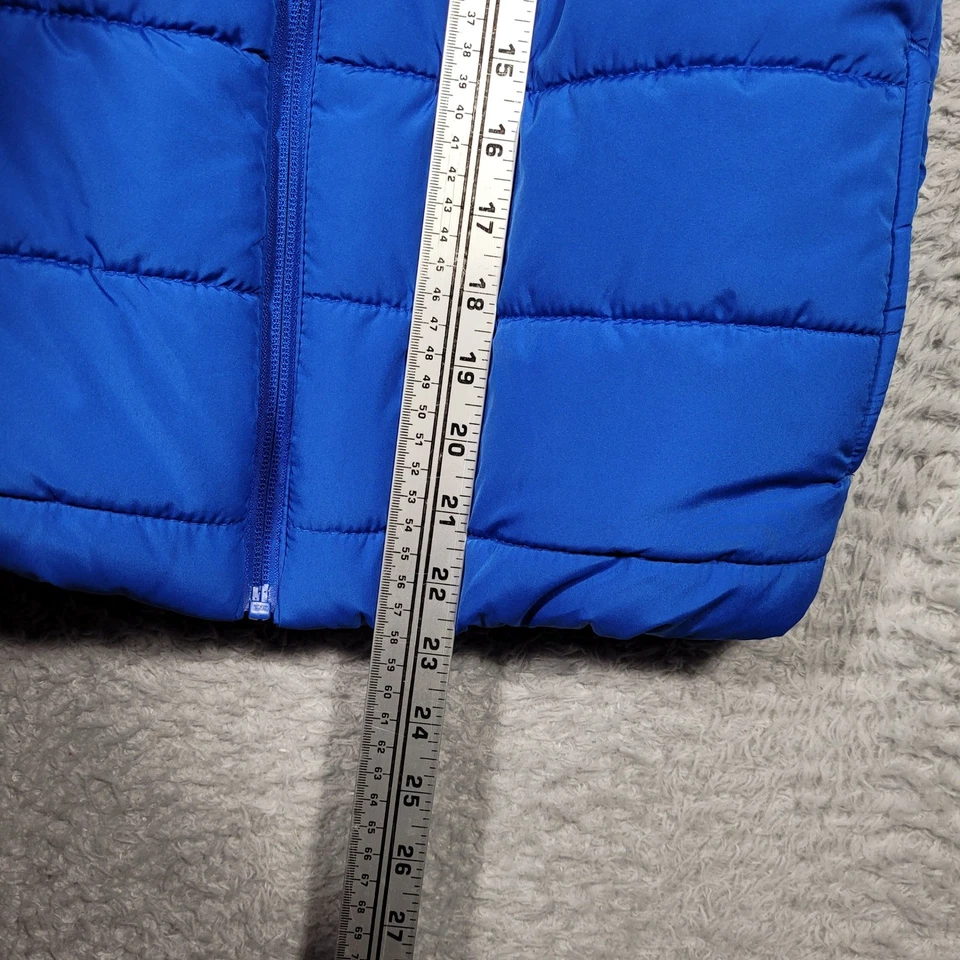 Puma Niños Chaleco Puffer Azul Cremallera Completa Chaqueta Sin Mangas Talla M 10/12 Foto 4 de 4