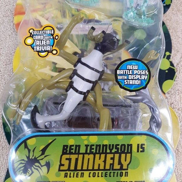 Ben 10 Ten Alien Stinkfly Battle Version Pose Action Figure