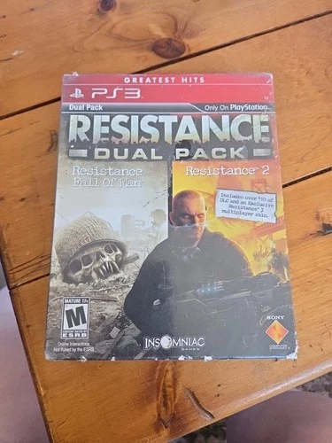 Resistance Dual Pack (Sony PlayStation 3, 2011) new sealed