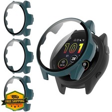Garmin Forerunner 265 Screen Protector Case 46mm Full Coverage