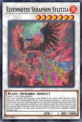 Elfnote Seraphim Strelitzia BPRO-EN040 Burst Protocol 1st Edition Ultra Rare
