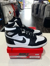 Size 10 - Jordan 1 Retro '85 OG High Black White PRE-OWNED