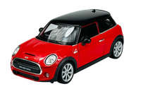 Welly NEW Mini Hatch RED 1:24 DIE Cast Metal Model NEW IN BOX 24058