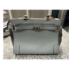 Mimibuy Leather Dog Carrier Purse Tote Airline Approved for Small Dogs