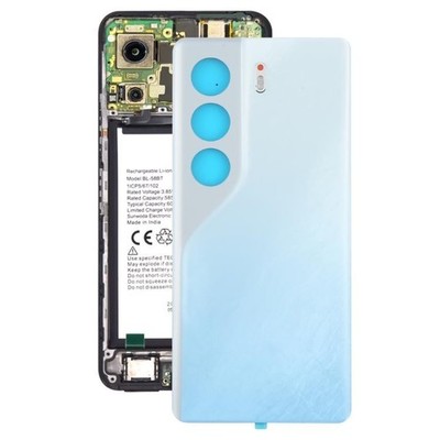 Für Tecno Camon 40 Pro 4G CM6 Akku Backcover Blau