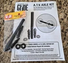 GI Joe Adventure Team 6 Wheel ATV Axle Kit Vehicle Parts New