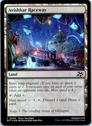 Avishkar Raceway #249 Foil Common Aetherdrift MTG