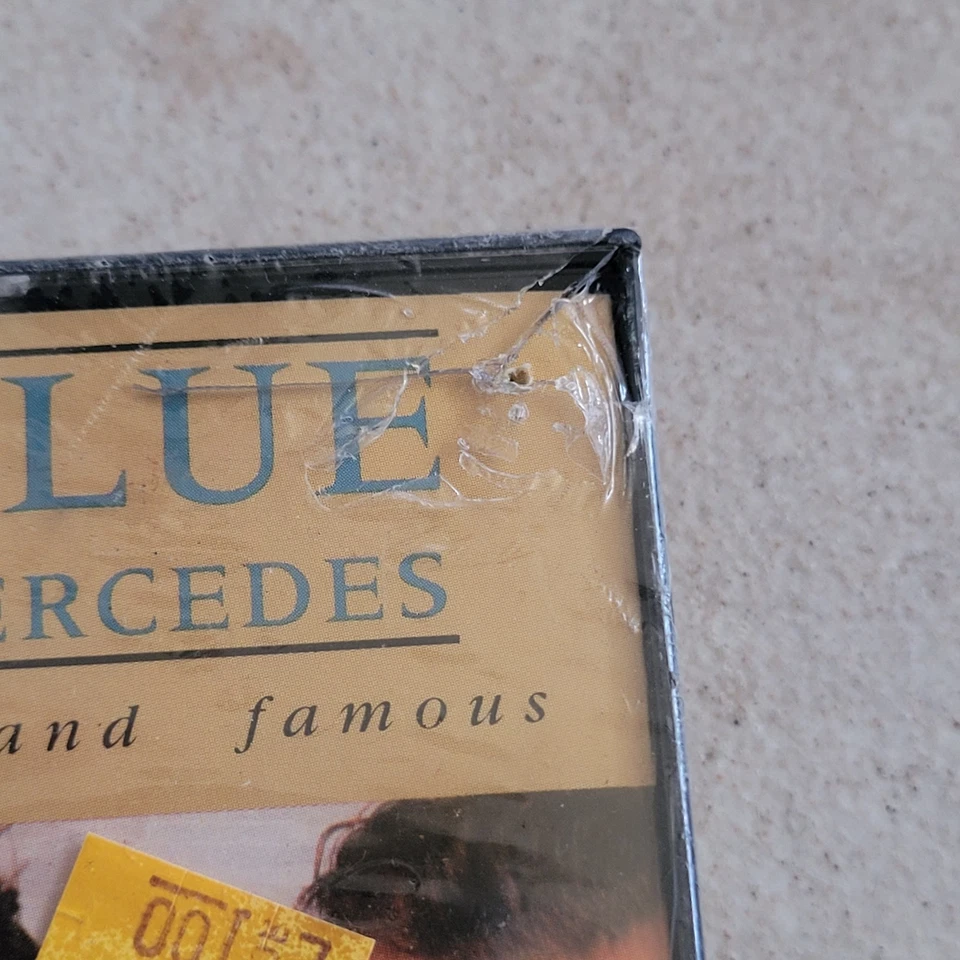 Brand New Sealed Blue Mercedes Rich And Famous on Cassette Rare Damaged Case - Image 2 of 4