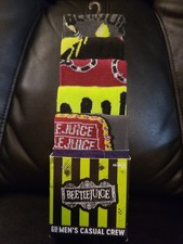 Beetlejuice the movie  CREW SOCKS 6 Pair Men ...
